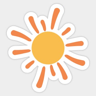 Bright Sun Sticker